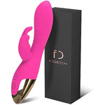 G Spot Rabbit Vibrator, Sex Toys For Clitoris G-Spot Stimulation, Waterproof Dildo Vibrator With10 Powerful Vibrations Dual Motor Stimulator For Women Or Couple Fun