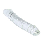Large Double-Ended Glass Dildo for G-Spot Stimulation and Pleasure