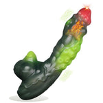 Adult Sex Toy with Heatable Green Alien Design for Men and Women
