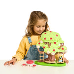 Tree Playset With Secret Hideaway, Flower Crown , Fairy Figures, And Accessories Preschool Ages 3+