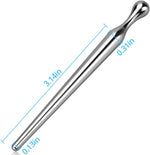 Stainless Steel Urethral Sound Plug for Men – Solid Dilator for Training & Play