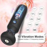 Powerful 10-Mode Bullet Vibrator – Waterproof Silicone Clitoral & G-Spot Stimulator
