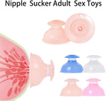 Silicone Nipple Sucker Set – BDSM Adult Toys for Women & Couples, Breast Stimulator