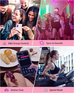 Wearable Magnetic Vibrator with App & Remote Control – Long-Distance & Music Sync