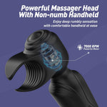 Powerful 2-in-1 Male Sex Toy, Penis Vibrator & Stroker with Nipple & Clitoral Stim