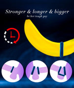 Silicone Penis Rings for Men, 6 Sizes for Erection Support & Stimulation