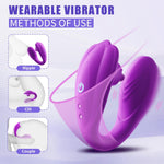 Remote-Control G-Spot & Clitoral Vibrator – Wearable Couples Stimulator with 10 Modes
