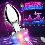 App-Controlled Vibrating Butt Plug | 10 Modes | Anal Beads Prostate Massager | Unisex
