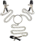 Adjustable Nipple & Clitoris Clamps – Non-Piercing BDSM Clips for Couples' Play