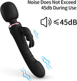 Classic G-Spot Rabbit Vibrator with 10 Modes – Soft Silicone Massager for Women