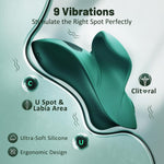 Mini Vibrator with 9 Modes – Rechargeable G-Spot & Clitoral Stimulator for Women