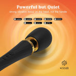 Cordless High-Power Wand Massager – Quiet, Waterproof & Versatile for Full-Body Use