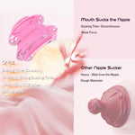 Adjustable Transparent Pink Nipple Suckers – Suction Stimulator for Sensory Play