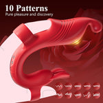 Rechargeable Finger Vibrator – 10 Modes Clit & G-Spot Stimulator, Waterproof & Quiet