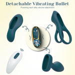 Remote-Controlled Couples Vibrator Kit – Cock Ring, Panty Vibrator & Butt Plug Set