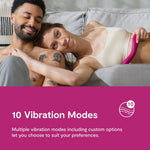 App-Controlled G-Spot Vibrator – Rechargeable Waterproof Massager with 10 Modes