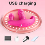 Wearable Vibrator with Remote – 3-in-1 Thrusting & Vibration for G-Spot & Anal Play