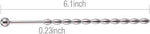Stainless Steel Multi-Bead Urethral Dilator Plug for Male Stimulation & Play