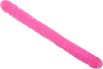 Flexible Double-Ended Dildo for Women, Waterproof Dual Dong for G-Spot & Anal Play