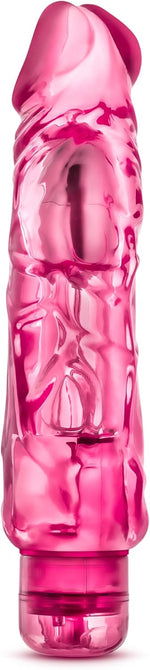 9-Inch Realistic Vibrating Dildo – Waterproof, Flexible, Adjustable Speeds, Quiet