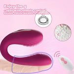 Clitoral & G-Spot Vibrator with Pulsating Tapping, 5 Vibration Modes, Waterproof
