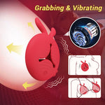 4-in-1 APP Remote Control Vibrating Nipple Clamps & Stimulator for Women