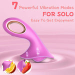 Mini Vibrator Wand for Women – 10 Modes, Powerful & Quiet Clitoral & Nipple Stimulator