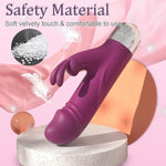 G-Spot Bullet Vibrator – 12 Modes, Realistic Silicone, Finger Design for Pleasure