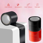 Bdsm Bondage Restraints Tape Set Adult Toy Sexual Restraint Tape Reusable Binding Pvc Sex Things Suitable For Fetish Sm Sex Game Couples And Adults (32.8Ft*3 Rolls)