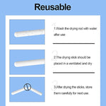 Water Absorption Stick Diatom Moisture Absorbing Stick, Quick Drying Reusable Drying Rod For Sex Doll Male Masturbator Adult Sex Toy Pocket Pussy Vaginal Anal Holes (5Pcs)