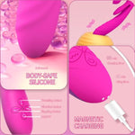 Vibrator Thrusting Dildo Sex Toys For Women, G Spot Rabbit Female Flapping Vibrators With 7 Vibrating10 Flapping 3 Thrusting Modes, Female Adult Sex Toy For Women And Couple Adult Sex Toys & Games