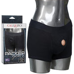 Packer Gear Black Boxer Brief Harness – Adult Strap On Sex Toys For Couples,Multi,Medium/Large (Pack Of 1),Se-1576-10-3