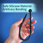 Extra Long Urethral Sound Plugs for Men - Medical Grade Silicone, Waterproof, and Durable