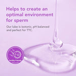 Sperm Friendly Fertility Lubricant Water Based: Glycerin Free - Paraben Free - Ph Balanced Pregnancy Prep Lube For Women & Couples Trying To Conceive | 2 Fl Oz - Package May Vary