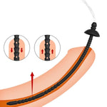 Bdsm Hollow Urethra Sound Silicone Urethral Plug Stretcher Dilator With Water Filler Penis Plugs For Training Male Stimulation Sex Toys
