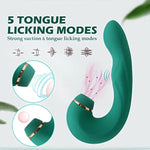 Female Masturbator 3 In 1 Clit Sucker Dildo G-Spot Vibrator Sucking Vibrators For Women Clitoral Stimulator Sex Toys