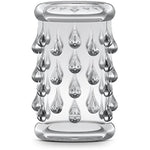 Eden Adult Sex Toys - Silicone Penis Sleeves - 2 Inch - Soft & Stretchy Reusable Penis Enlarge Girth Enhancer Sleeve - Delay Ejaculation Stronger Erection Textured Cock Rings - Men & Couples - Clear