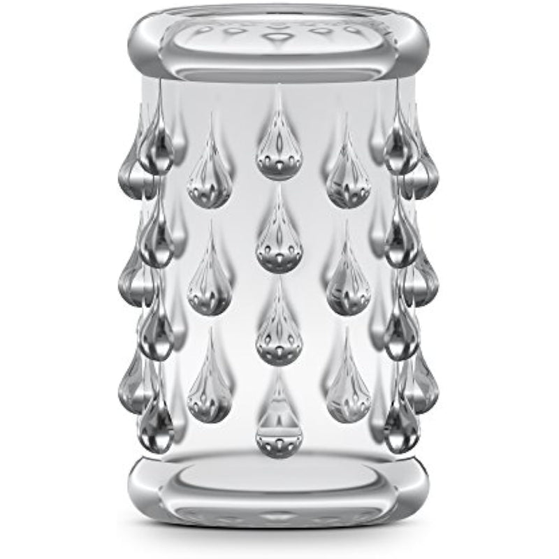 Eden Adult Sex Toys - Silicone Penis Sleeves - 2 Inch - Soft & Stretchy Reusable Penis Enlarge Girth Enhancer Sleeve - Delay Ejaculation Stronger Erection Textured Cock Rings - Men & Couples - Clear