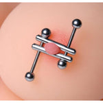 Twin Screws Stainless Steel Nipple Press