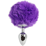 Soft and Cute FauxFur Bunny Tail Anal Plug for Intense Sensations