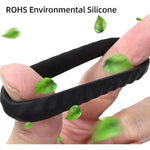 Male Silicone Penis Ring Set, 6 Different Sizes Thickened Penis Rings Cock Sex Stimulator For Enhanced Erection Long Lasting Firmness, Silicone Penis Enlarger Triangle Ring Adult Sex Toys