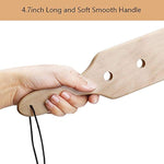 14Inch Wood Spanking Paddle For Adults, Wooden Paddle With 5 Holes For Bdsm Sex Play
