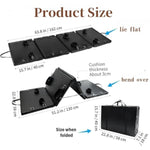 Sex Bondage Bdsm Restraints Kit Furniture-Pu Leather Fetish Restraints System Portable Collapsible Sex Toys Sex Bed Gear With Wrist And Ankle Handcuffs For Couples Adult
