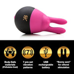 Bedroom Hip Hop [Pink] Intimate Vibrator By Burruss | Rechargeable Massagers For Female | Body Massager For Couples | Pleasurable And Tension Relieving | Adult Toys