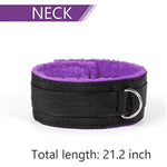 Bdsm Restraints Sex Toys 28 Pcs Bondage Restraints Kits Fetish Bed Restraints Set For Beginners Sm Adult Games Cuffs Gag Blindfold Spanking Paddle Purple