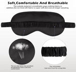 Sleep Masks 5PACK Silk Eyes Cover Satin Eye Mask Silky Blackout Soft Blindfold Sleeping Eyeshades Covers Bridesmaid Gifts