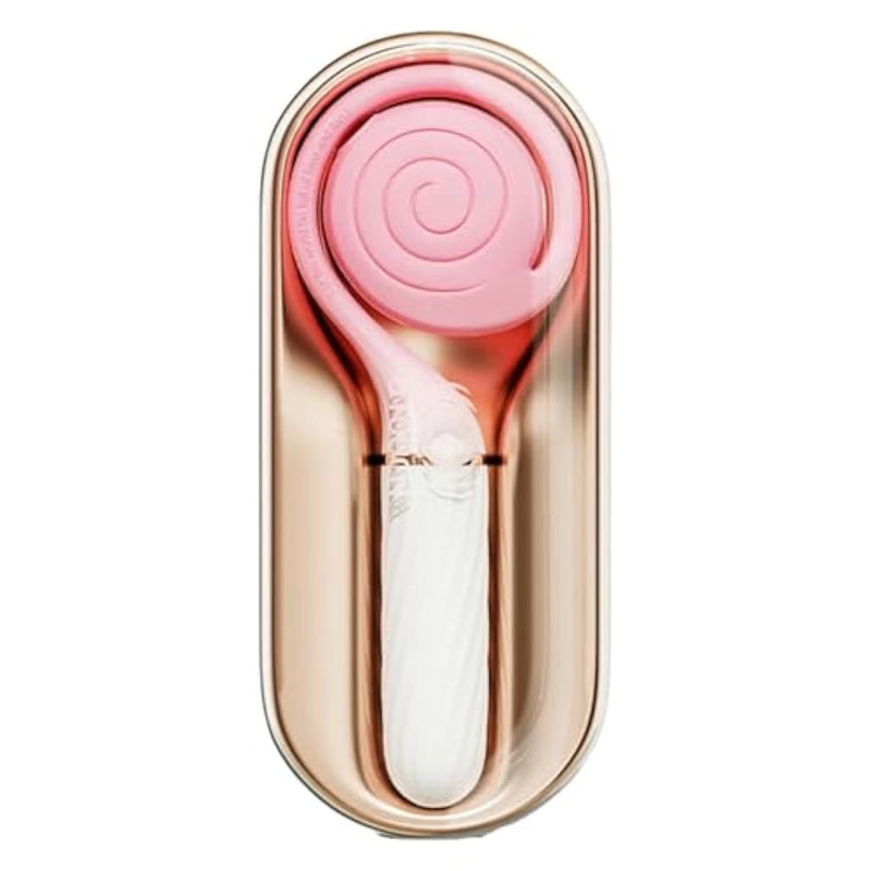 Dual-Function Portable Masturbation Massager For Women - Warmth, 6-Frequency Suction And Electromagnetic Pulse, Rechargeable Adult Wellness Device, Adult Sex Toy For Women Vibrator (Pink)