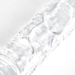 13 Inch Double Ended Realistic Dildo Flexible Clear Dildos Long Dong For Double Sided Lesbian Anal Play G-Spot Stimulator Sex Toys For Women Men Couple