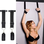 Over The Door Entryway Restraints Hanging Wrist Bondage Restraint Handcuffs Straps For Sm Games Sex Toys