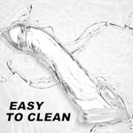 3 Sizes Penis Sleeve Set,Reusable Penis Sleeve Extender,Tpe Penis Extender,Penis Enlarger,Realistic Texture Men'S Sleeve,Male Penis Sex Toy,Penis Cuff Thickened Testicle Ring Male Sex Toy-Transparent